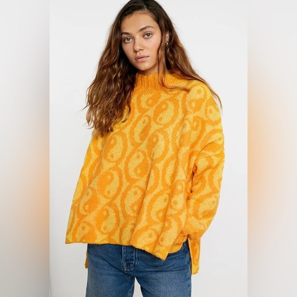 Free People Sweaters - Free People | Ying-Yang Mock Neck Sweater